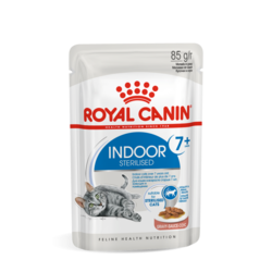 로얄캐닌 캣 인도어 +7 파우치 85g