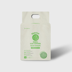 핑크캣 두부모래 씬 녹차향 7L_2.5kg