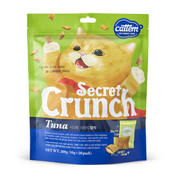 캣템 시크릿 크런치 참치 200g