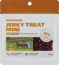 페스룸 저키 트릿 미니 말고기&오리30g_공지참고	