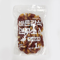 바른간식연구소 오리가슴살과고구마1kg
